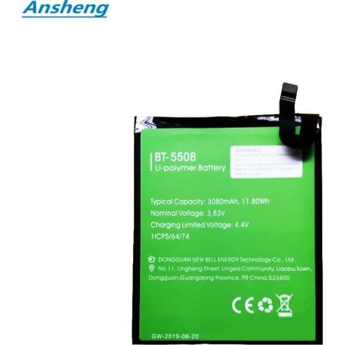 Ansheng High Quality 3080mAh BT-5508 battery for LEAGOO T8S Smart phone