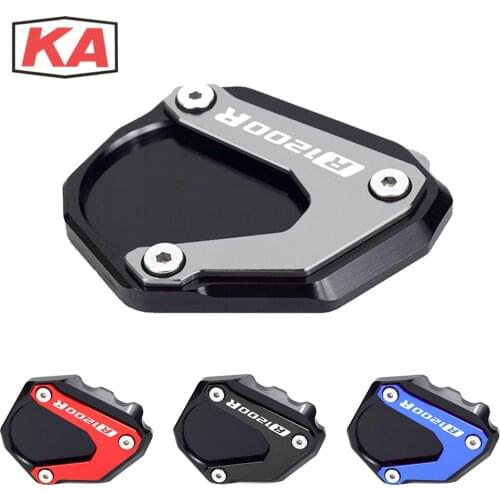 Motorcycle CNC Accessories For BMW R1200R R 1200R 1200 R 2006-2014 2013 2012 2011 2010 Kickstand Foot Side Stand Extension Pad