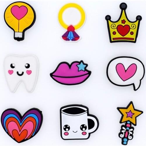 Kids Gifts For Birthday Summer Beach Sandals Ornaments Among Candy/Ice Cream/Lillipop/Heart/Rainbow/Crown/Bowknot