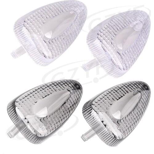 For BMW R1200GS K1200RS K1200R(Front) & K1200S (REAR) 2004 2005 Pair E-Mark Turn Signals Light Indicator Blinker Lens Lamp Cover