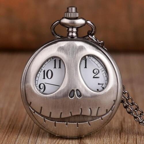 Classic Frog Big Eyes Design Quartz Pocket Watches Bronze Women Men Best Gifts With Chain