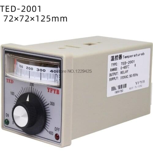 Temperature Control Instrumentation Needle Display Controller TED-2001 110V 380V Customized