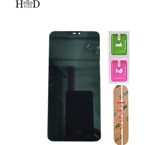 Mobile LCD Display For LAVA Z92 LCD Display With Touch Screen Sensor Digitizer Panel Tools 3M Glue