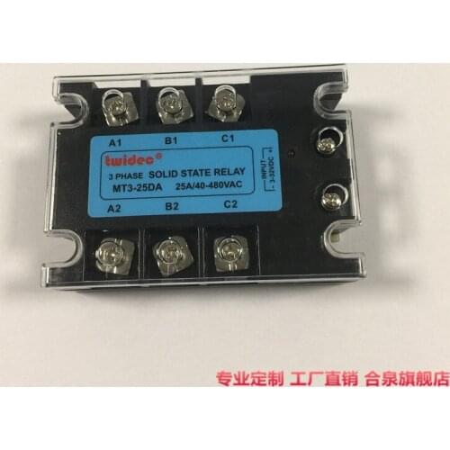 MT3-25DA 25A SSR Three-phase Solid State Relay Regulator