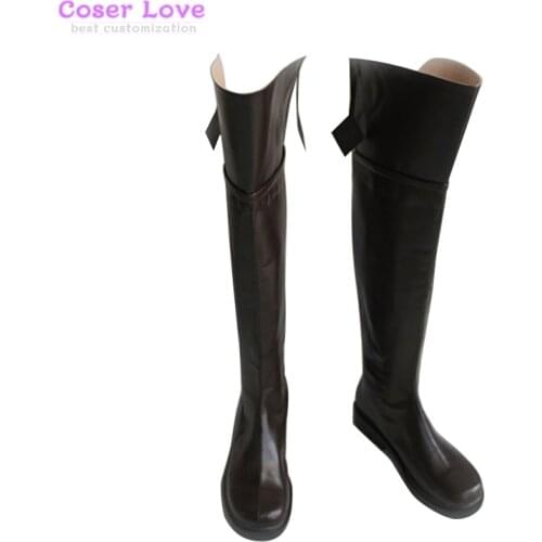 Attack on Titan Mikasa Ackerman Cosplay Shoes Boots Carnival Halloween Christmas Shoes