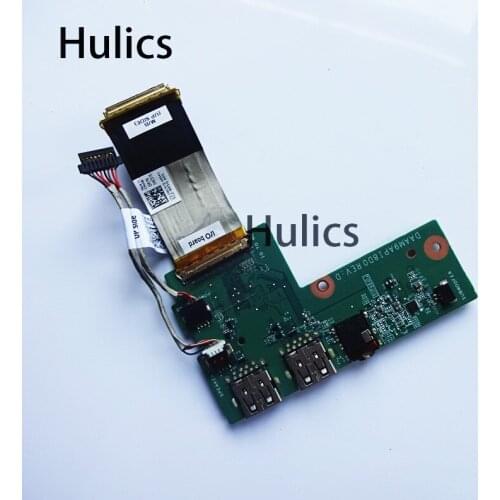 Hulics Original For Dell Inspiron 7559 Laptop USB Audio Board DAAM9API8D0 G5WGR cn-0G5WGR 0G5WGR CN-0WC976 with cable