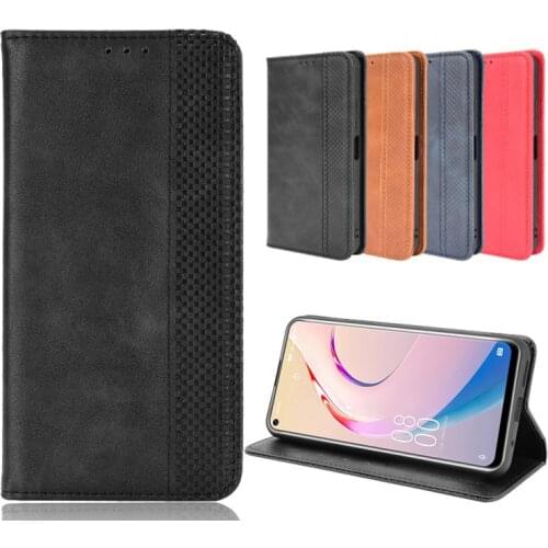 Luxury Retro Slim Leather Flip Cover For Oukitel C21 Pro Case Wallet Card Stand Magnetic Book Cover For Oukitel C21Pro Cases