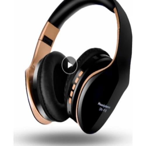 New Wireless Headphones Bluetooth Headset Foldable Stereo Headphone Gaming Earphones With Microphone For PC Mobile phone Mp3