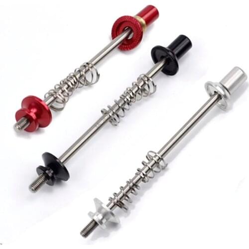 Titanium front Skewers Ti Quick Release for brompton BMX Bike Hex M5 74mm Bicycle Slow Release QR Skewer