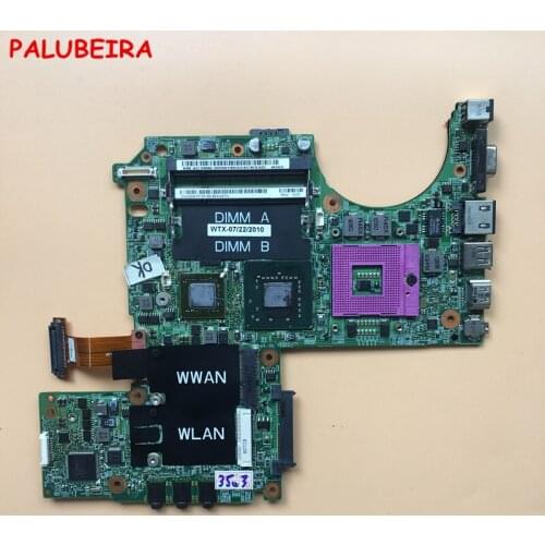 PALUBEIRA hight quality For Dell XPS M1330 Laptop Motherboard CN-0PU073 CN-0K984J CN-0D057F DDR2 Main Board
