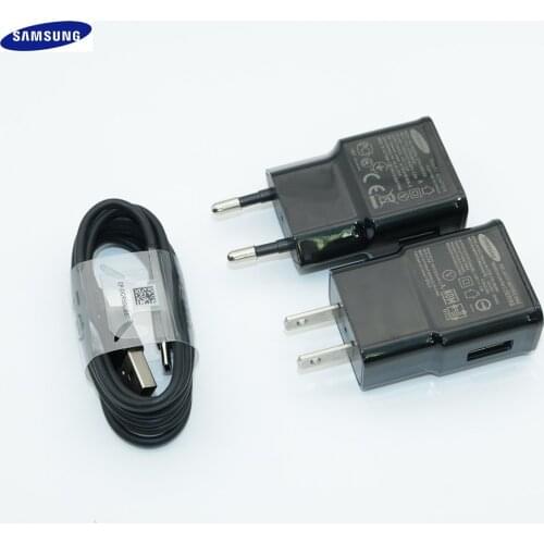 Samsung Charger EU US Plug Travel Adapter 5V 2A Charge Type-c Cable For Galaxy S7 S6 Edge J3 J5 J7 A3 A5 A7 2016 A10 Note 5 4