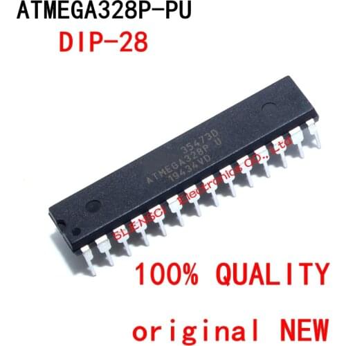 1PCS ATMEGA328P-PU DIP28 ATMEGA328-PU DIP ATMEGA328P U DIP-28 328P-PU new and original IC