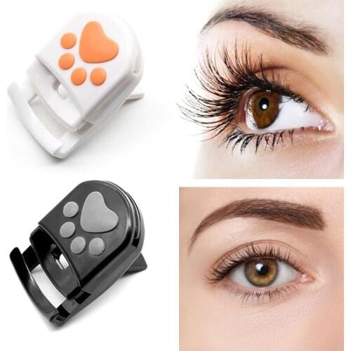 1Pcs New Plastic Mini Portable Eyelash Curlers Professional False Eyelashes Curling Clip Cosmetic Beauty Makeup Tool Accessories