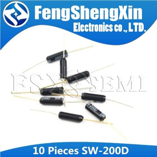 10PCS SW-200D SW200D Vibration switch Ball switch Tilt switch Double bead Angle sensor