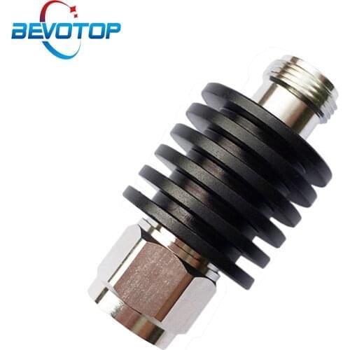 10W N Type Attenuator DC-3Ghz/4Ghz 1/2/3/5/6/10/15/20/30db/40db N Male to Female RF coaxial Power plug Male to jack Female 50ohm