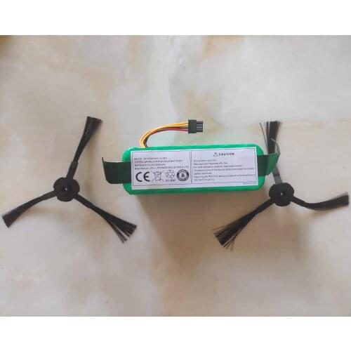 Vacuum Cleaner Battery for Ecovacs Mirror CR120 batteria NI-MH Rechargeable for Dibea panda X500 X580 kv8 battery 14.4V 2000mAh