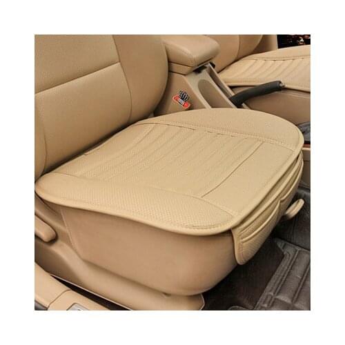 Free shipping Leather four seasons wear-resistant bamboo car seat small piece set four seasons general seat car seat cushion