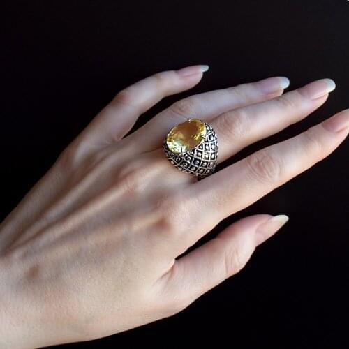 Dropshipping Big Ovel Golden cz Ring Anti-Silver color Fast delivery Copper Jewellery Finger Rings for women