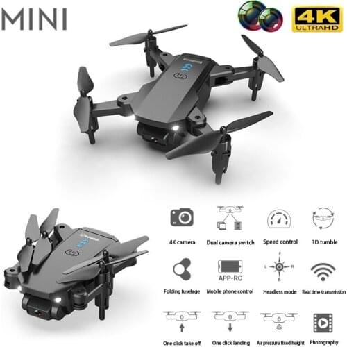 New S603 Mini Drone With Wifi FPV 4K Camera RC Helicopter Folding Aerial Photography Air Pressure Altitude Hold Quadcopter Gift