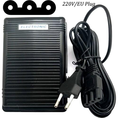 Foot Control Pedal Sewing Machine Part033770217 JANOME 644D 734D Connector LEAD CORD H003825 -220v EU plug Speed Adjustor