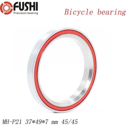 Bike Headset Bearings MH-P21 37*49*7 mm 45/45 2PCS ACB Road MTB Angular Contact Bicycle Bearing ACB3749