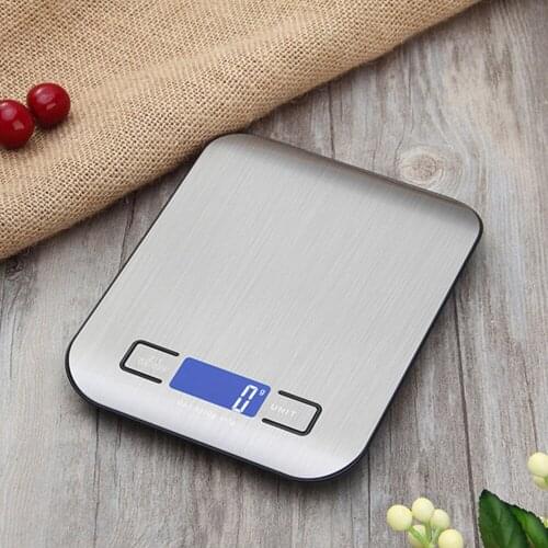 1g-5kg Portable Electronic Digital Kitchen Scale With Timer High Precision LED Display Household Weight Balance Measuring Tools