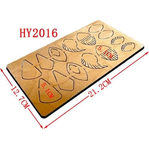Earrings Cutting Dies Wooden Dies Suitable for Common Die Cutting Machines on the Market