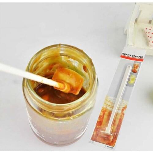 Silicone Spatula Sauce Ketchup Bottle Spatulas Kitchen Baking Pastry Cake Batter Long Handle Model Scraper Tool