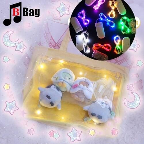 10-30 LIGHTS With battery Small light decoration for ita bag Accessories night Shiny light with battery light candy colors