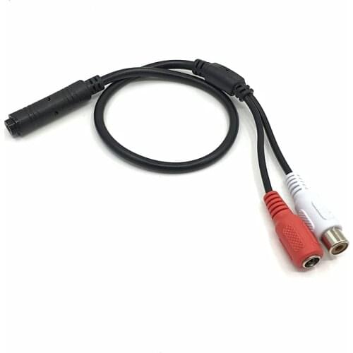 Outdoor MIC waterproof Audio Pickup Input Mini CCTV Security Surveillance Microphone with Low Noise Clear Natural Voice