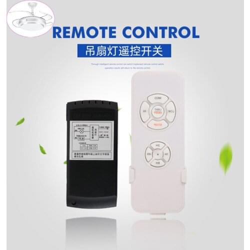 Universal 110V 220V Ceiling Fan Wireless Switch Smart Home Timer Remote Control Switch