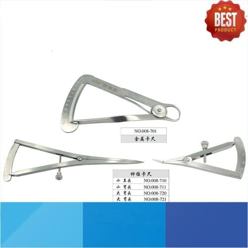 Dental Lab Device Dental Lab Vernier Callipers, Dental Lab Tools Implant Metal Capliers 1PC