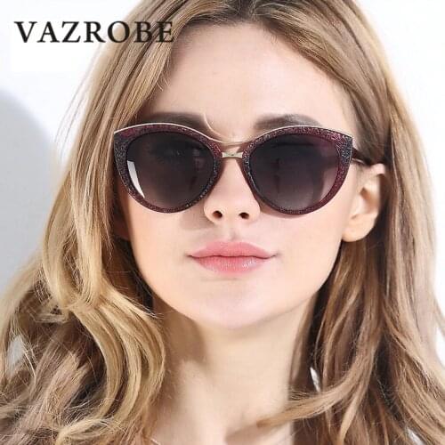VazRobe Women's Oval Sunglasses