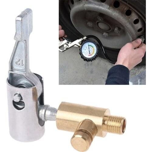 Air Inflation Nozzle Air Chucks Inflation Devices and Accessories Compatible with Air Inflators and Tire Pressure Gauge