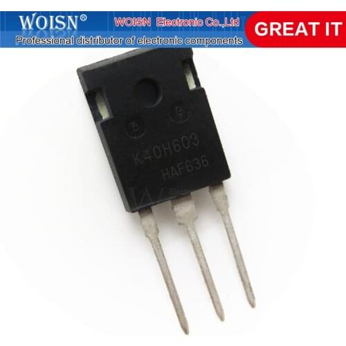 1pcs/lot IKW40N60H3 IKW40N60 K40H603 TO-247 In Stock