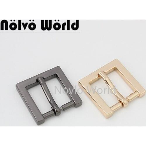 10-50 pieces 5 colors 5/8" metal square belt adjust buckles for bags strap slider buckle pin buckle purse accessories