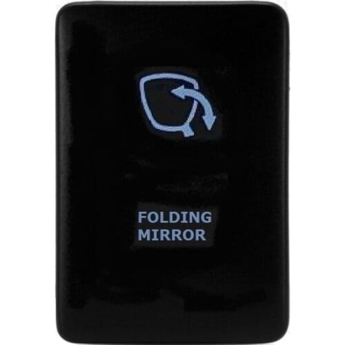 12V Toyotaa Push Switch FOLDING MIRRORS PATTERN ON-OFF switch for PRIUS,camry,LANDA,HILUX yaris,Alfa Romeo, hananda