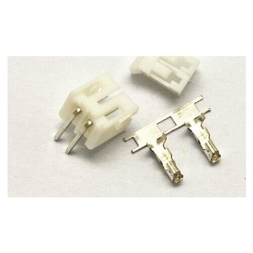 JST PH 2.0 2-Pin Connector plug Male and Female with Crimps x 20 Sets