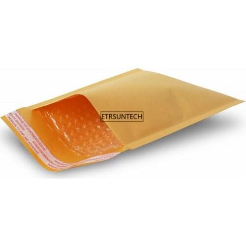 300PCS Kraft Paper Bubble Envelopes Bags Padded Mailers Shipping Envelope With Bubble Packaging Bags Courier Storage Bags