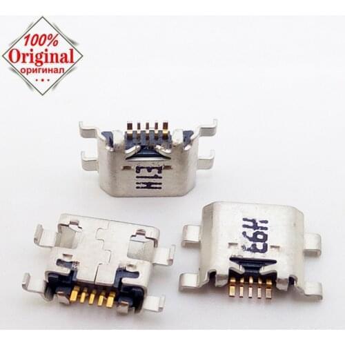 50pcs Micro USB Charging Port Jack Socket Connector Dock Plug For Huawei P7 P8 Lite 2017 6Plus 5C 6A 6X Nova P10 lite Enjoy 7