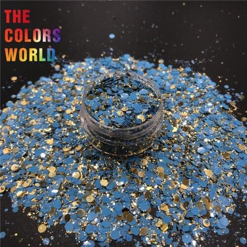 TCT-381 Mix Shape Chunky Glitter Nails Glitter Nail Art Decoration Confetti Style Body Art Tumbler Accessories Party Supplier