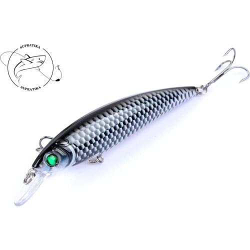 1Piece 11cm 13.4g Artificial Minnow Wobblers Crankbait Fishing Baits Lure 3D Eyes Lifelike Hard Baits For Sea Fishing Tackle