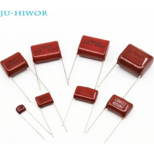 CBB Capacitor 400V 5% Tolerance 104J 105J 155J 225J 335J 472J 474J 684J Polypropylene Film Capacitors