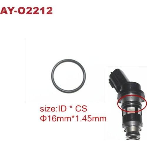 Hot sale in aftermarket 200pieces rubber oring seals for Nissan car B14 fuel injector service kits (AY-O2212)