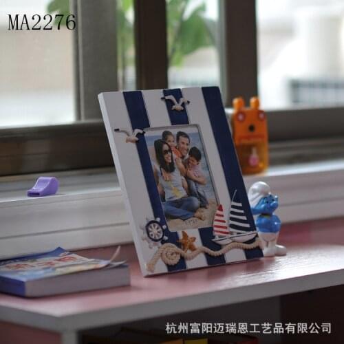 Hot Sell Mediterranean Picture Frames Wooden Photo Frames Europe Style Good Quality Creative Home Decoration