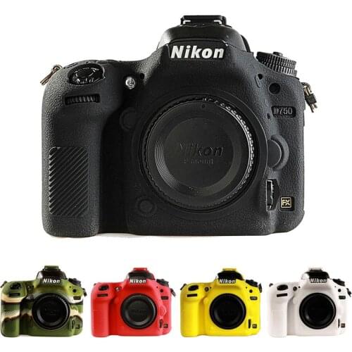 HQ Soft Silicone Rubber Case Skin for Nikon D500 D750 D800 D810 D850 Camera