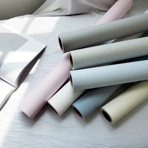 1m Cheap Wall Papers Home Decor Solid Warm Pattern Wallpaper Roll for Living Room Bedroom Walls Decoration Grey White Blue Pink