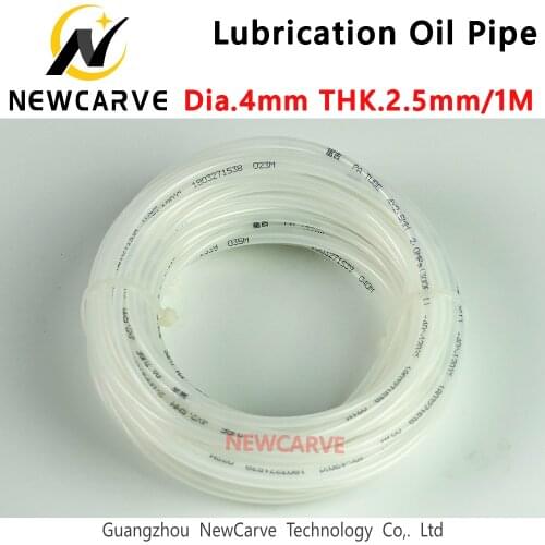 4mm PA Nylon Pipe For CNC Machine lubrucation Tool Oil Pipe Transparent High Pressure Resistant Plastic Gas Pipe NEWCARVE