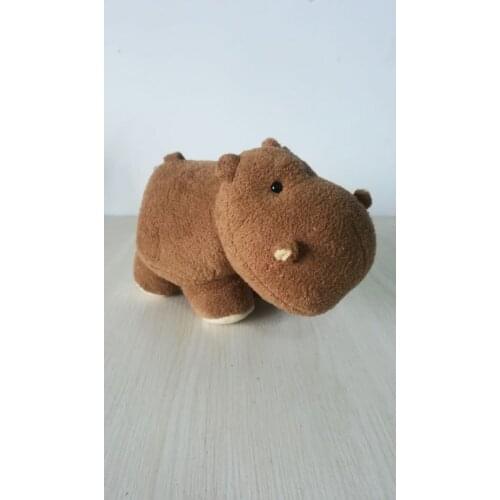 About 22cm cute cartoon hippo plush toy soft doll baby toy,birthday gift b2325
