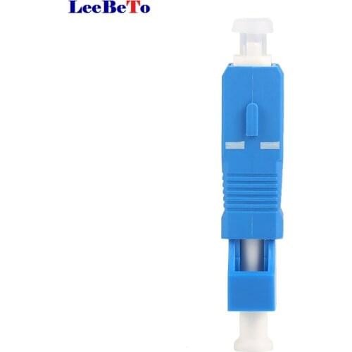 SC Male to LC Female Fiber Optic Adapter SC-LC SM-9/125 Hybrid Optical Adaptor
